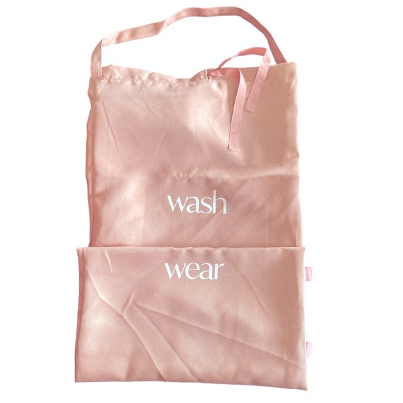 🆕HANKY PANKY- Multi purpose washable bags: Set of 2 in Rose’ Pink - Picture 2 of 4